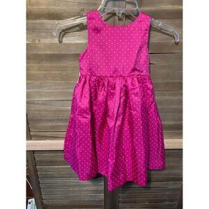 Chaps Girls Pink Party Dress Size 4